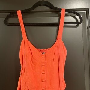 Abercrombie & Fitch Orange Crop Top